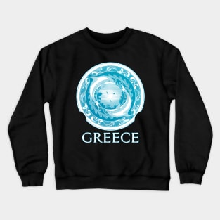 Greek dolphin twins Crewneck Sweatshirt